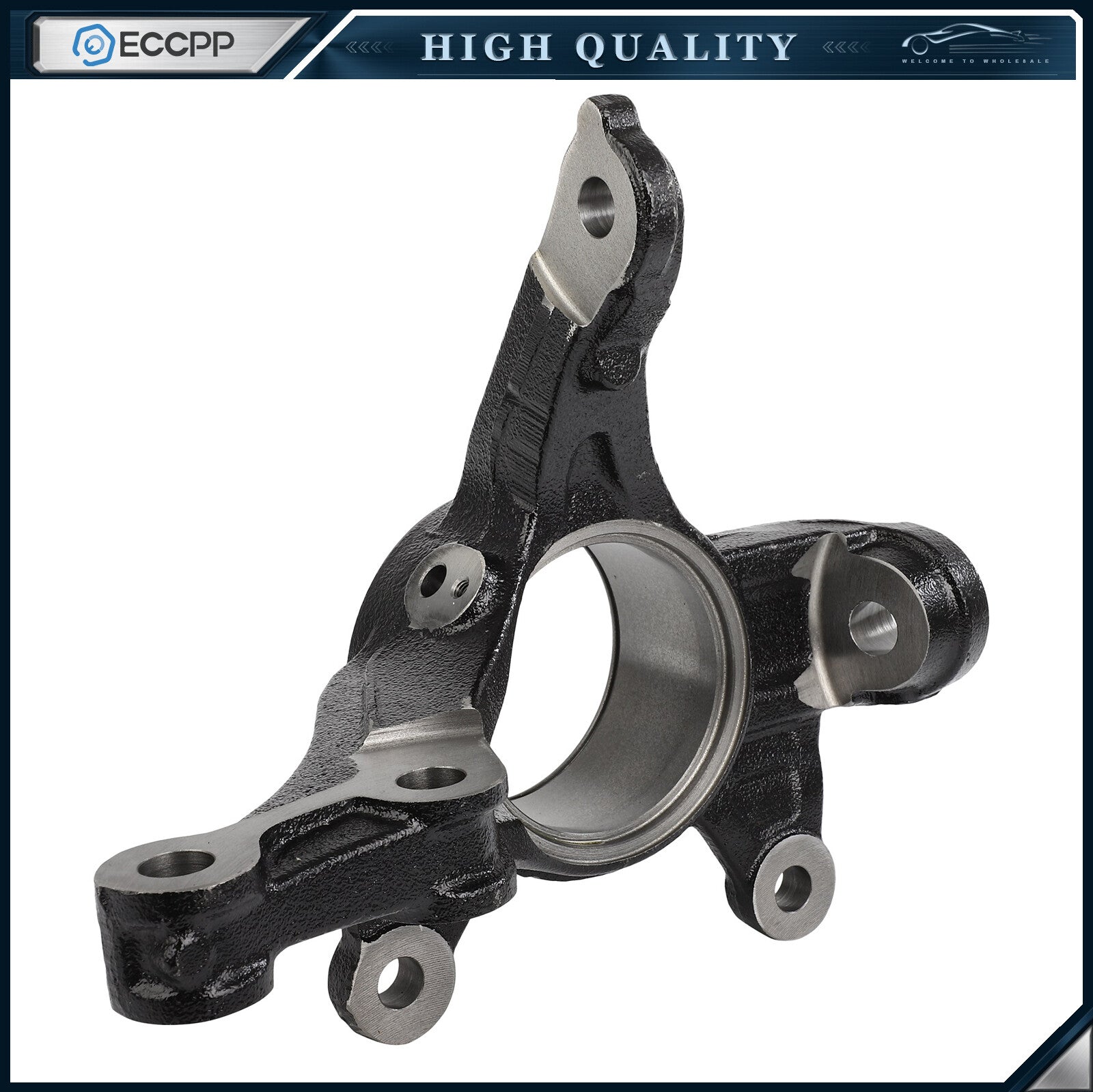 1X Front Right Passenger Side Steering Knuckle For 2007-2009 Honda CR-V L4 2.4L KOEEP