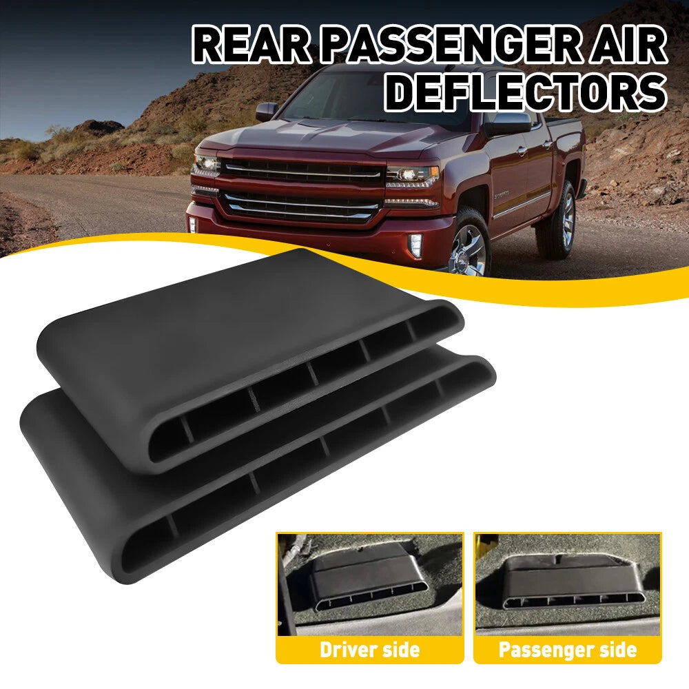 Fits 2014-2019 Silverado Sierra Air Deflectors Air AC Vent Extension Accessories 6B93BC-57