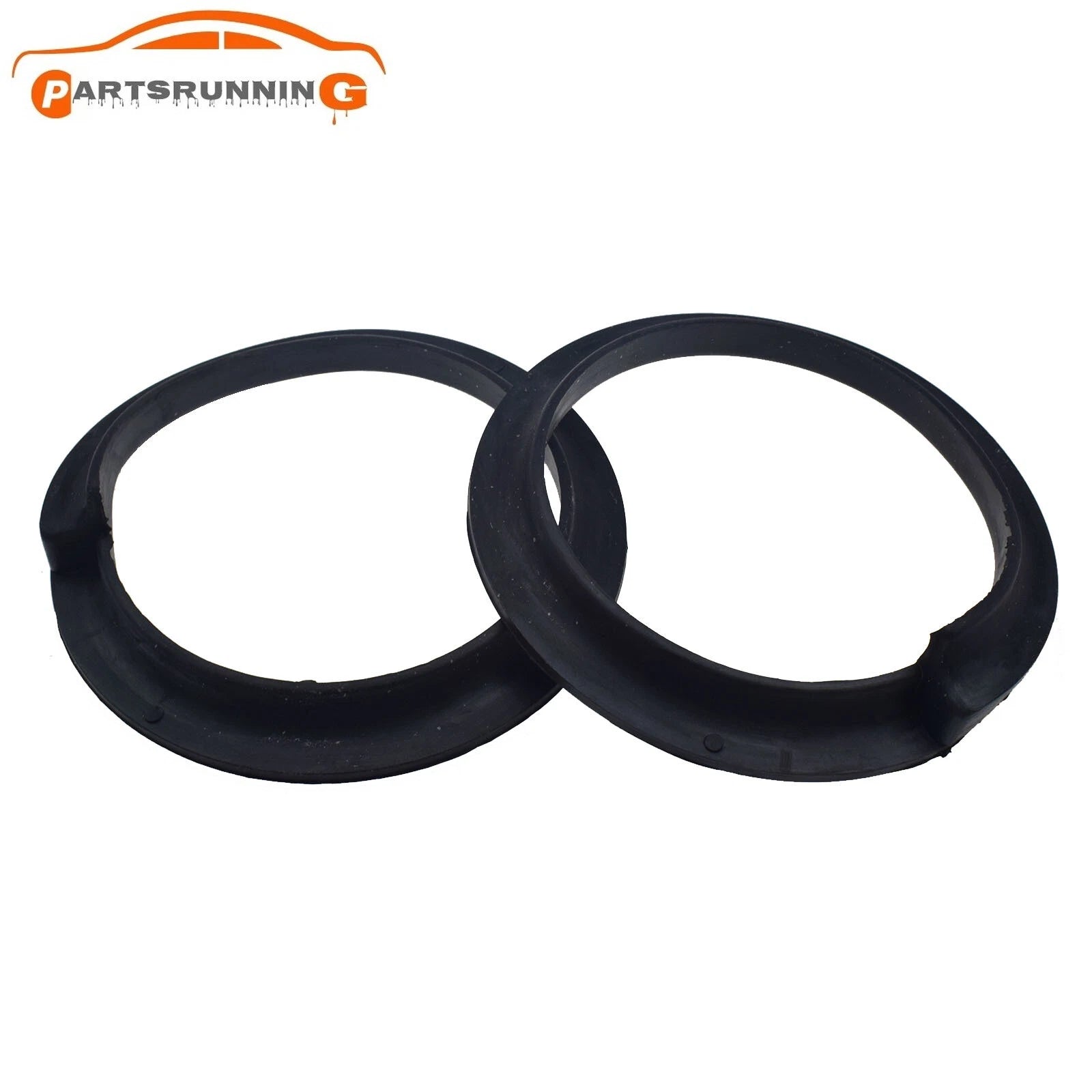 2PCS Coil Spring Pad Front Upper For BMW E39 E46 E60 325Xi 31331091867 6B93BC-57