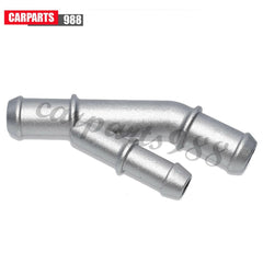 Aluminum Coolant Pipe Adapter Y Flange For VW MK4 Golf Jetta GTI 1.8T 1J0121087E 6B93BC-57