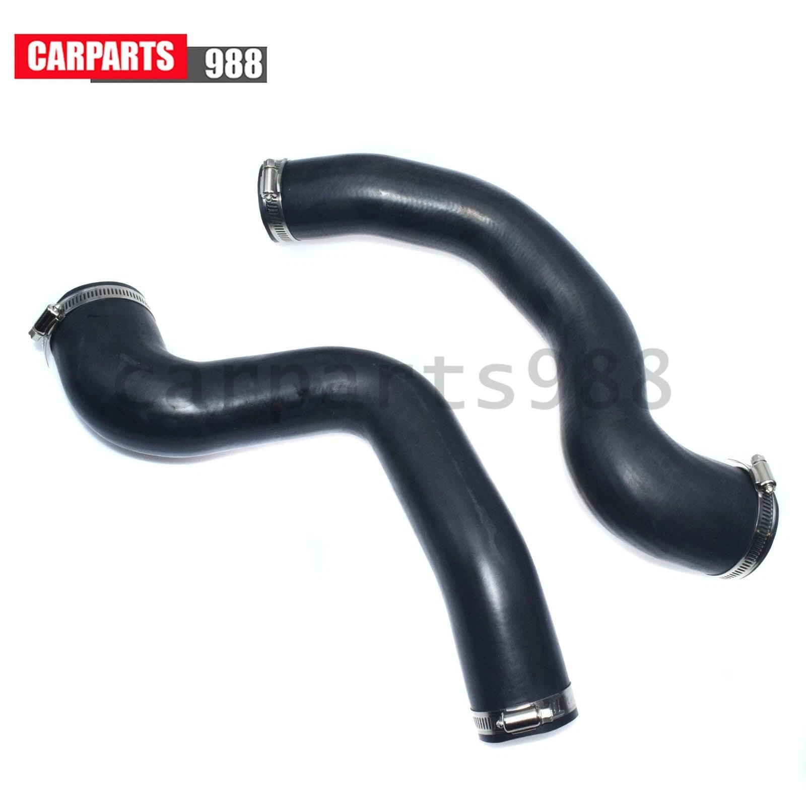 2Pcs Upper LH RH Intercooler Turbo Hose For Range Rover Sport 2007-2013 3.6 TDV8 6B93BC-57