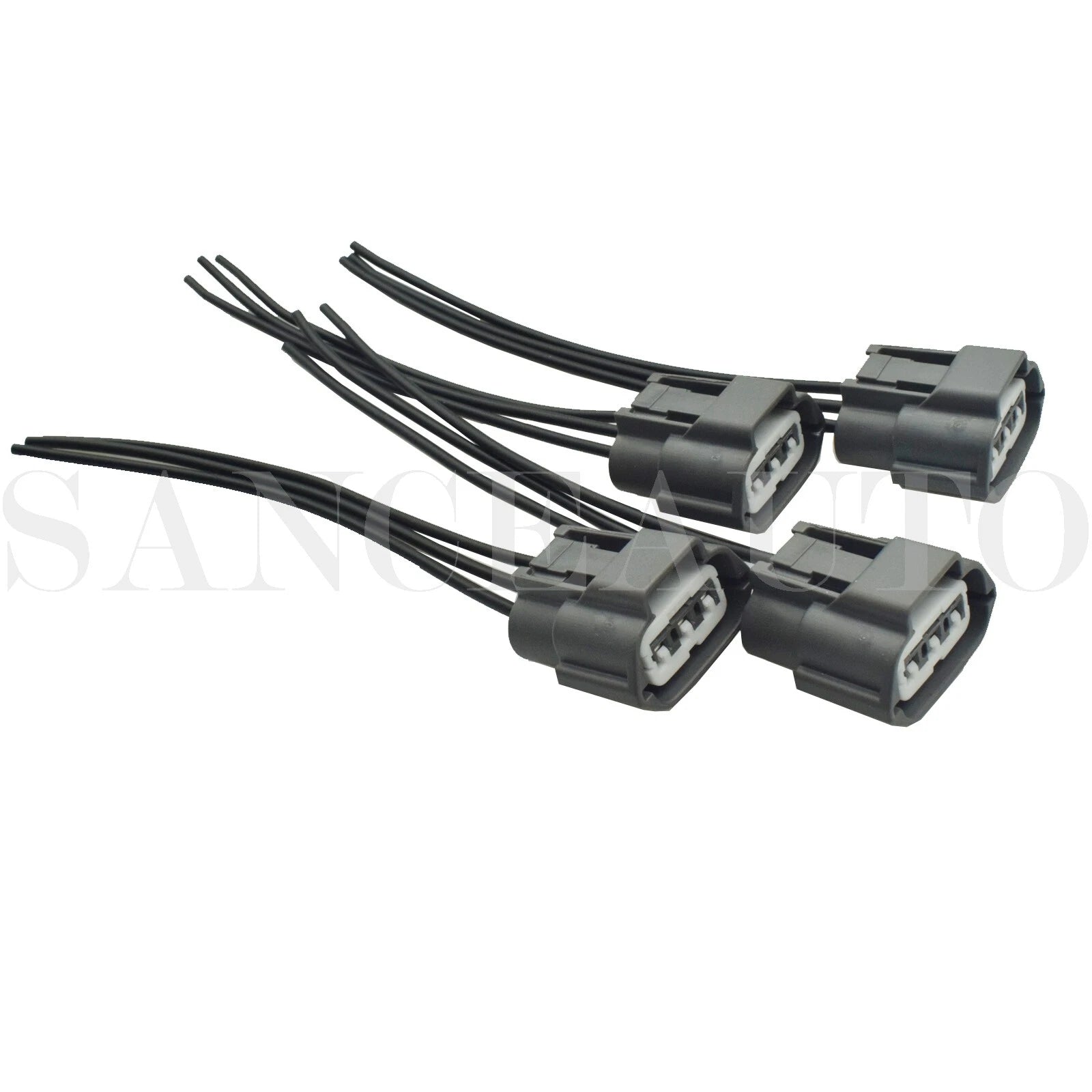 4PCS Ignition Coil Connector Plug For Nissan Altima Sentra 2.5L 22448JA10A 6B93BC-57