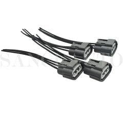 4PCS Ignition Coil Connector Plug For Nissan Altima Sentra 2.5L 22448JA10A 6B93BC-57