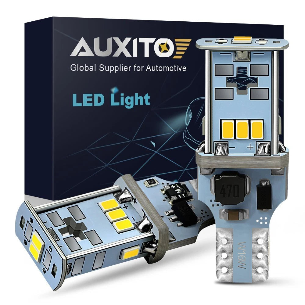 AUXITO LED Reverse Backup Light Bulbs T15 912 921 Extremely Bright White 6000K A AUXITO
