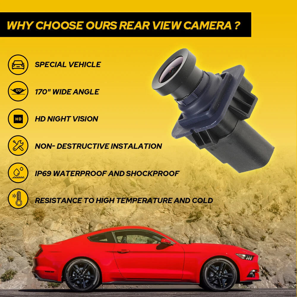 For 12-14 Ford F-150 Rear View Backup Parking Reverse Camera FR3T-19G490-AE EOA 6B93BC-57