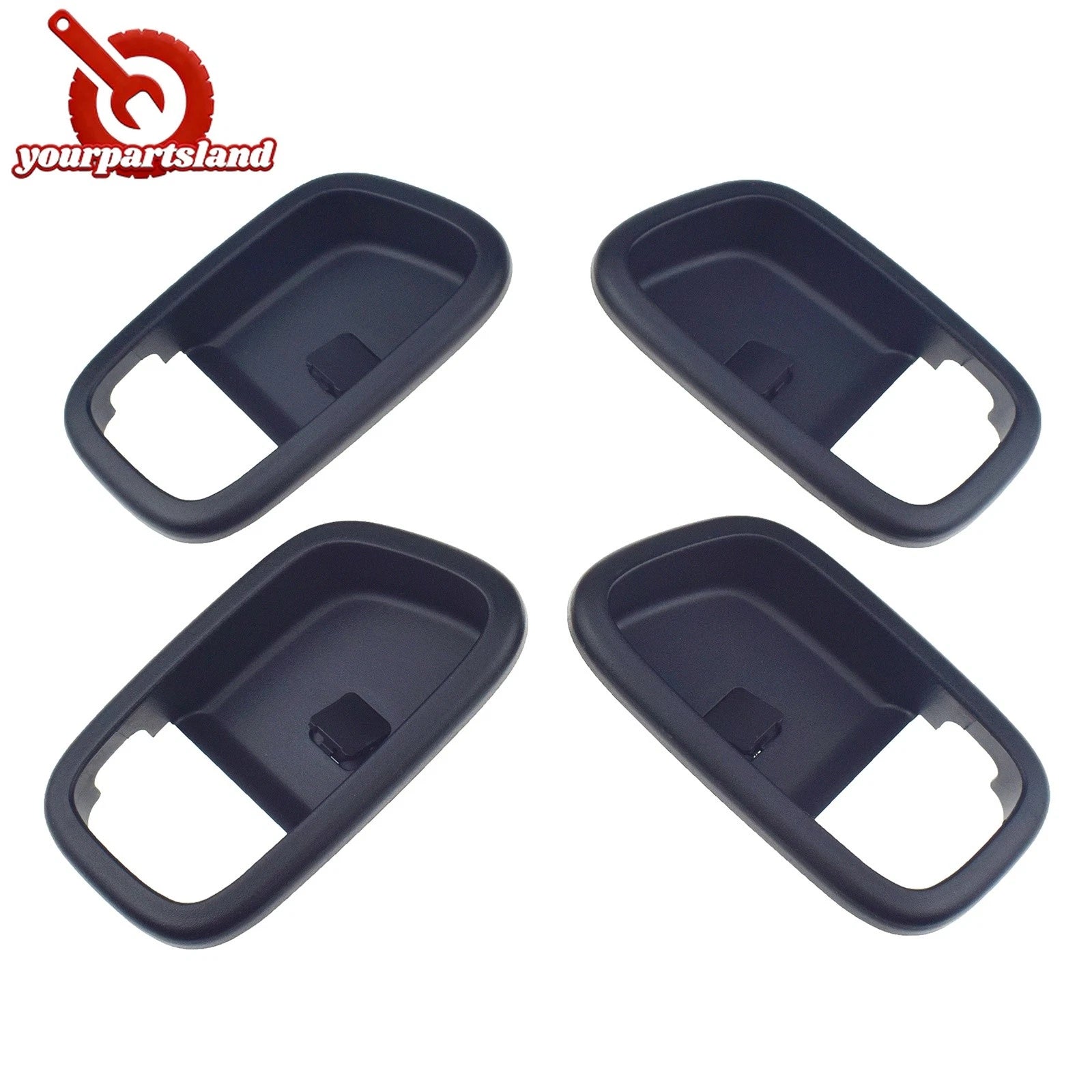 Black Inner Inside Door Handle Bezel Housing For Hyundai Accent 1.6L 2006-2011 6B93BC-57
