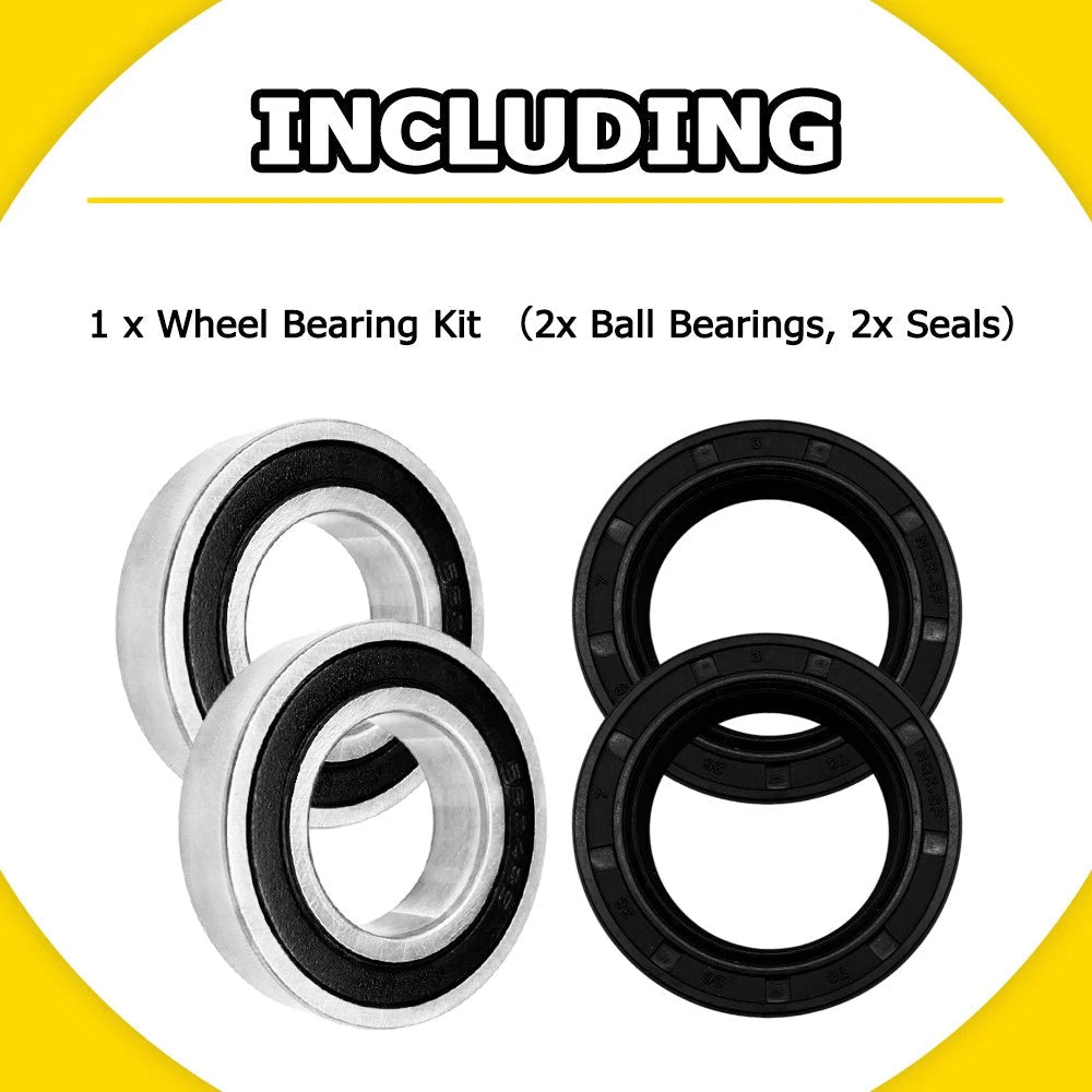 Front Wheel Bearing Seal Kit for 98-18 Yamaha YZ125 YZ250 YZ400F YZ450 YZ426F EA 6B93BC-57