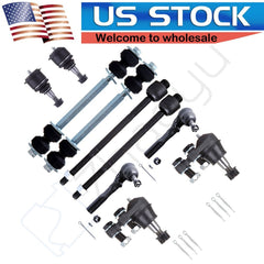10pcs Front Suspension Kit For GMC Sierra 1500 Chevrolet Silverado 1500 Classic KOEEP