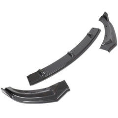 For Tesla Model 3 2017-2020 3pcs Carbon Look Front Bumper Body Kit Lip 6B93BC-57