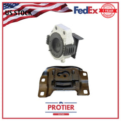 Motor & Trans Mount 2PCS Set Fit 10-13 Mazda 3 Mazdaspeed 2.3L Turbo for Manual 6B93BC-57