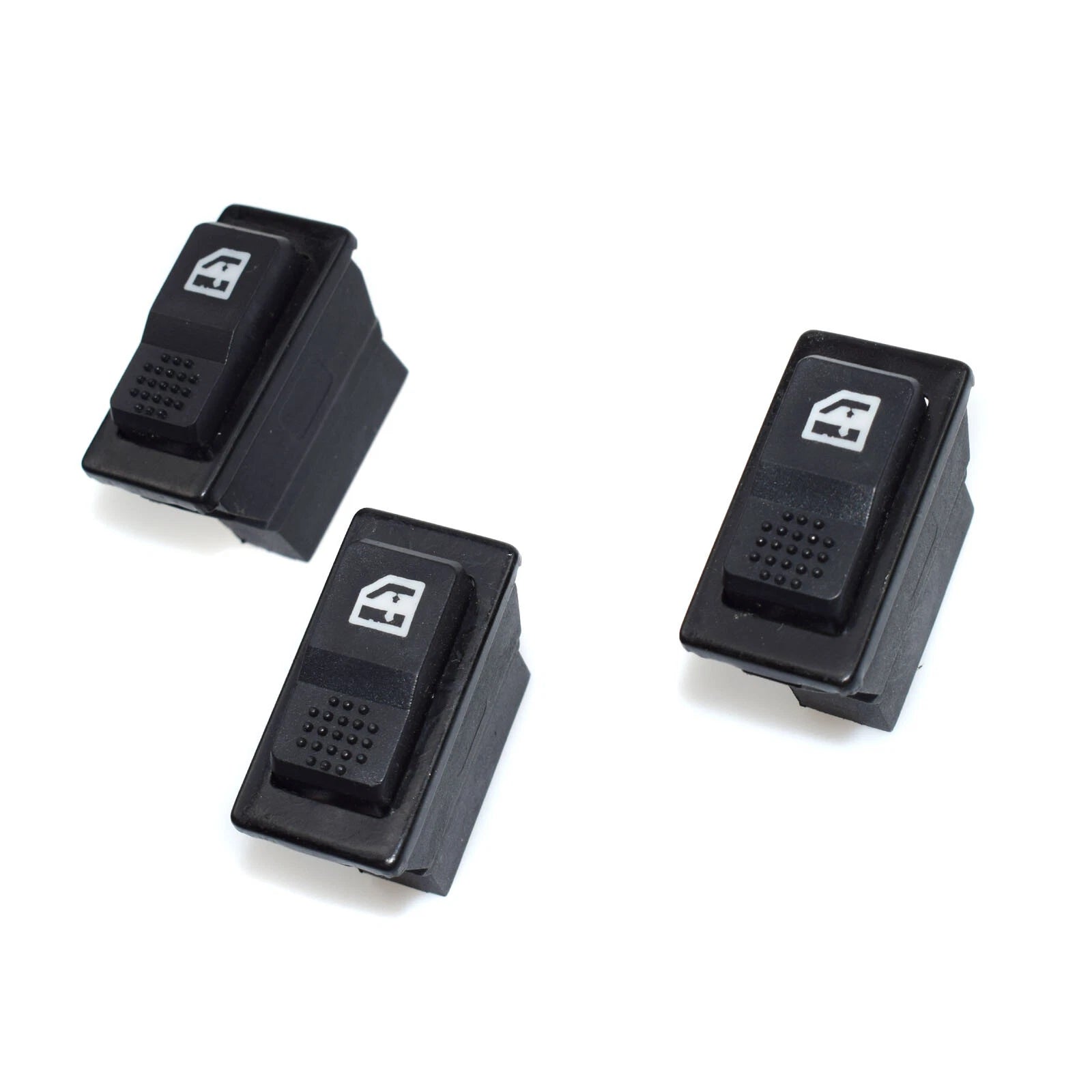 3 Pcs 5 Pins Auto Car Power Window Switch Button fits Universal DC 12V 20A 6B93BC-57