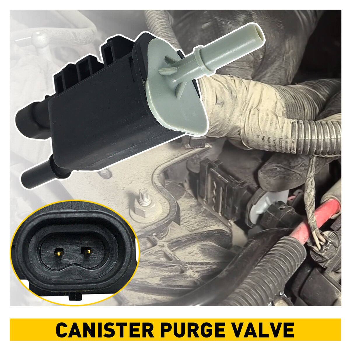 EVAP Canister Purge Valve Solenoid For 2007-2013 Chevy Suburban Tahoe Silverado 6B93BC-57