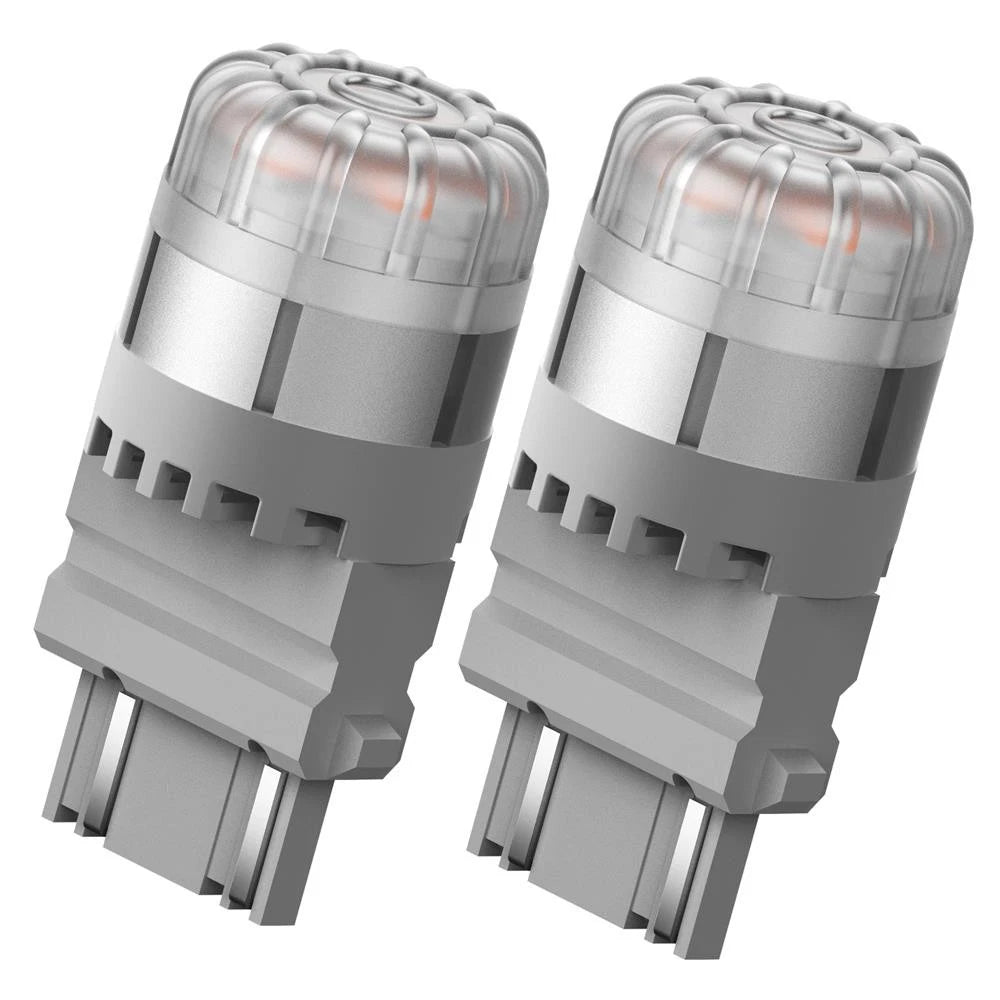 2X AUXITO 3157 4157 LED Amber Yellow Turn Signal Blinker Corner Light bulb 9SMD AUXITO