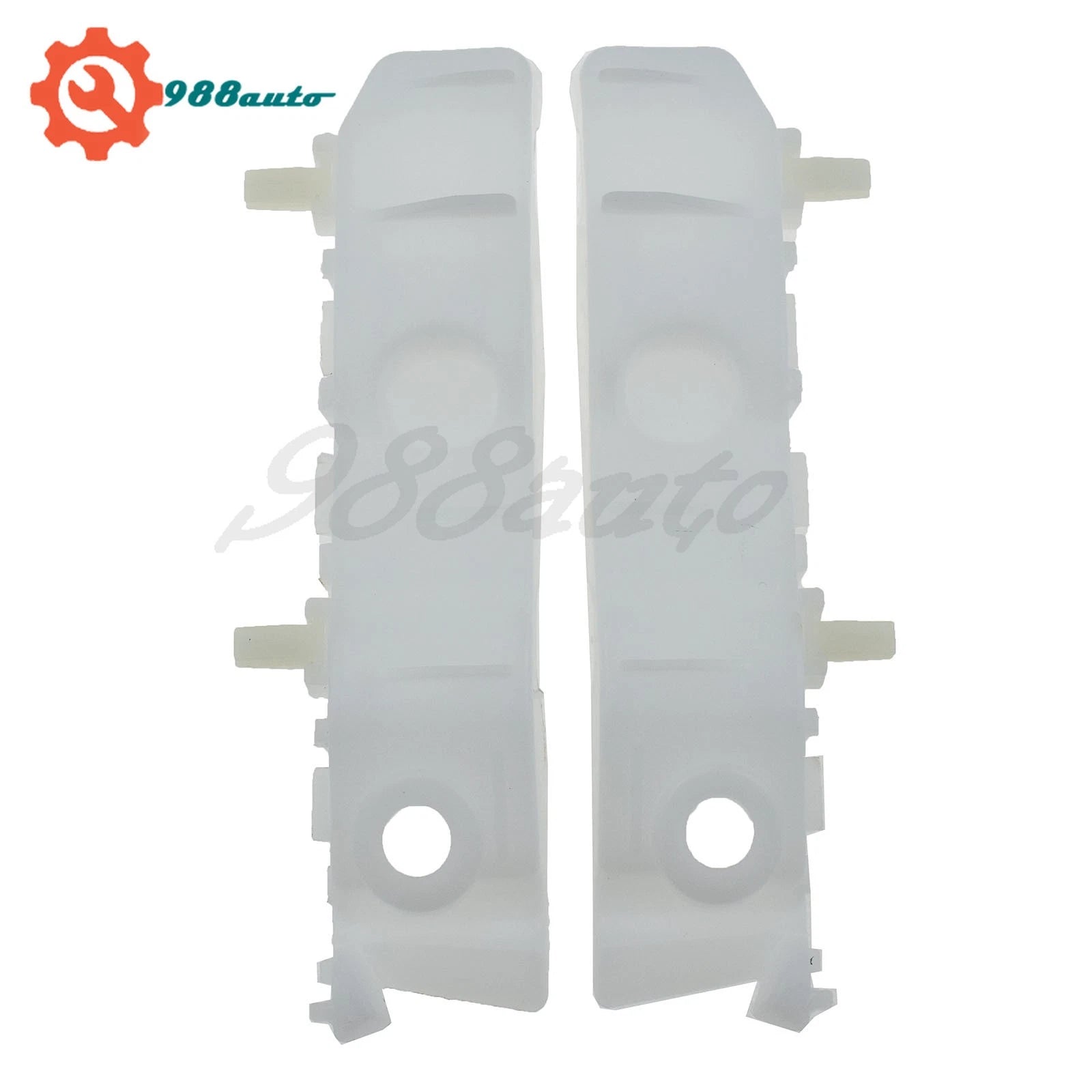 LH RH For 2010 2013 Kia Forte Front Bumper Retainer Brackets Support Pair 2pcs 6B93BC-57
