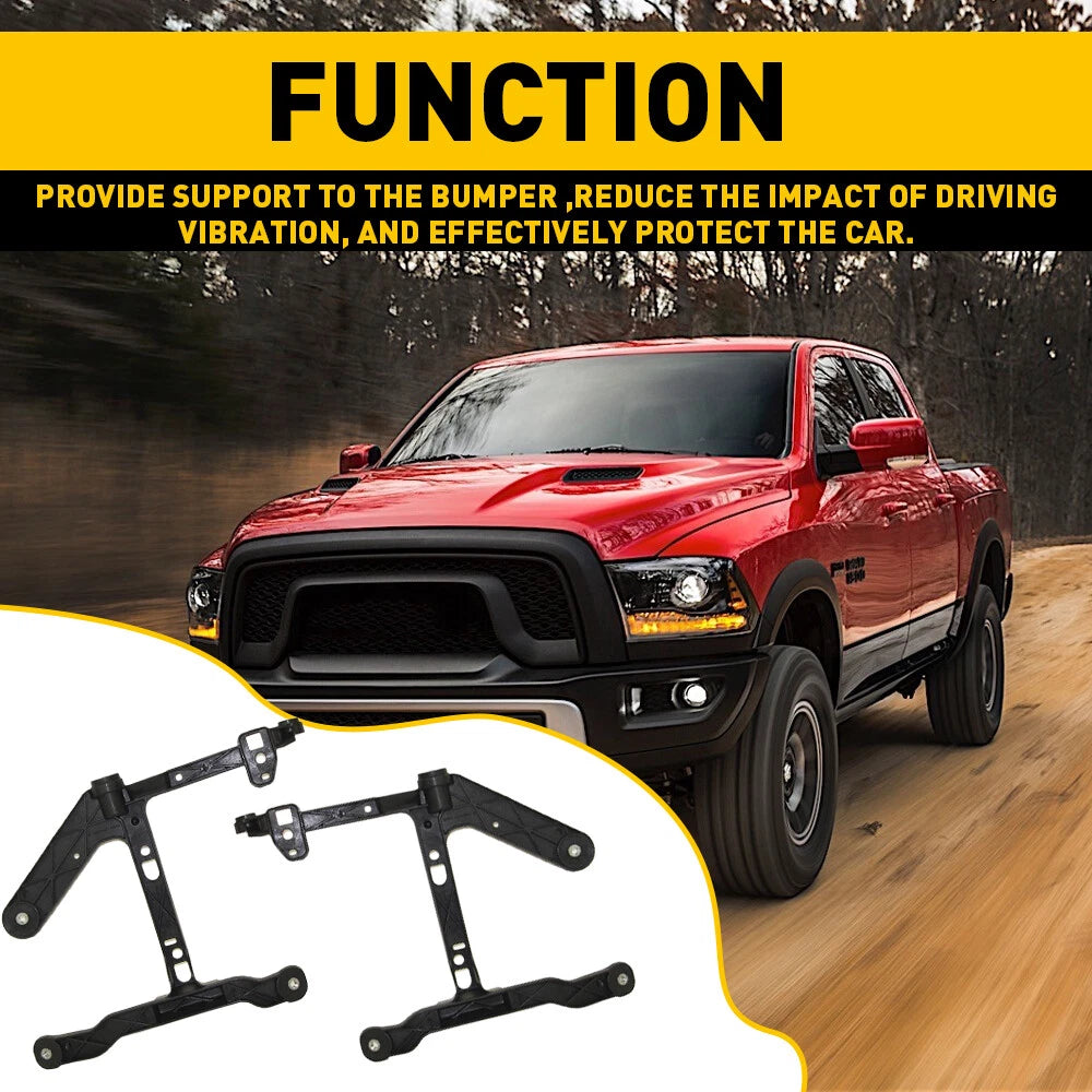 2x Fog Light Bracket Set Left Right For Ram 1500 Classic CH1061108 68232454AA EA 6B93BC-57