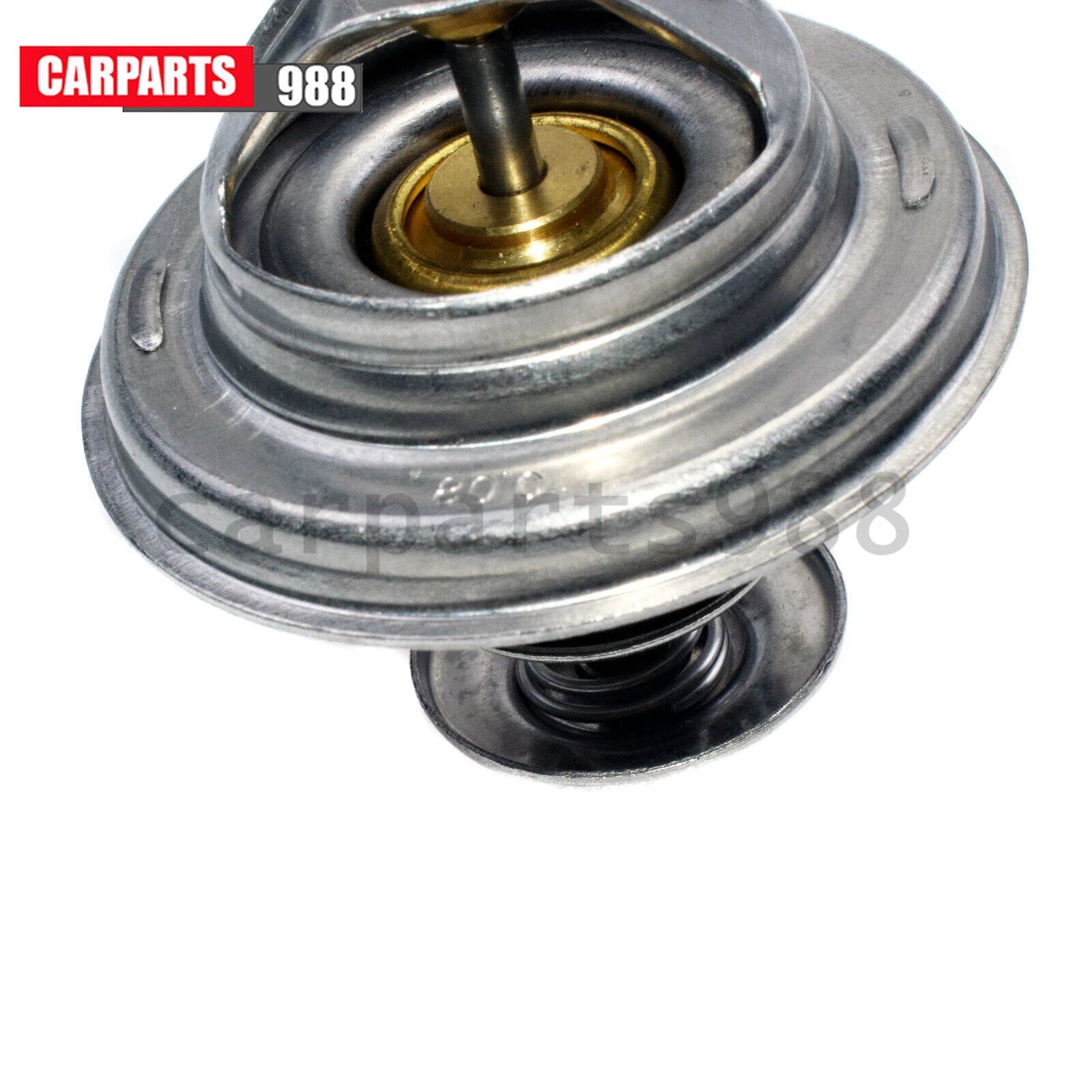Coolant Thermostat 80°C For VW Golf Jetta Passat Corrado Audi A4 A6 075121113D 6B93BC-57