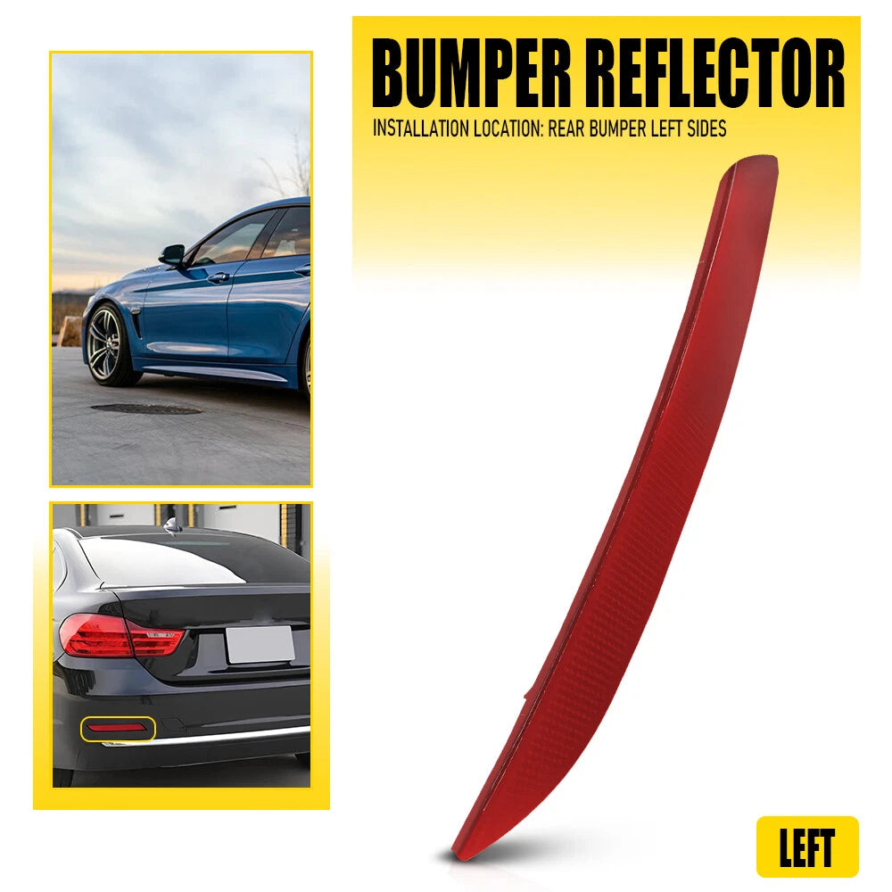 Driver Left Side Rear Bumper Reflector For BMW X3 2011-2017 2012 13 2014 2015 EA 6B93BC-57