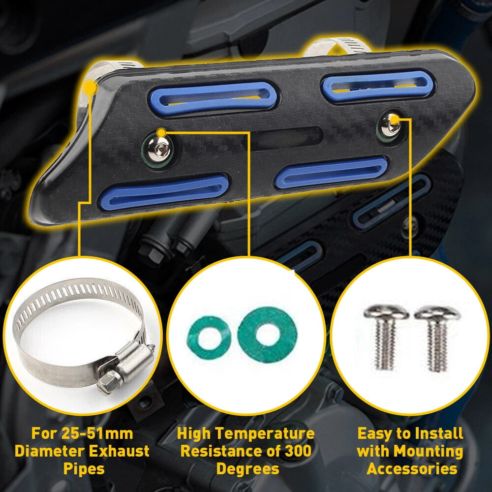 Pipe Protector Heat Shield For Yamaha YZ250F YZ450F WR250F WR450F YFZ 250 450 6B93BC-57