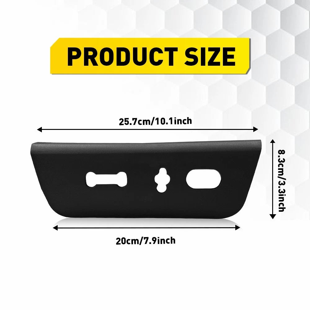 2X For 2011-16 Ford Super Duty Front Driver Seat Switch Housing Trim Bezel Panel 6B93BC-57