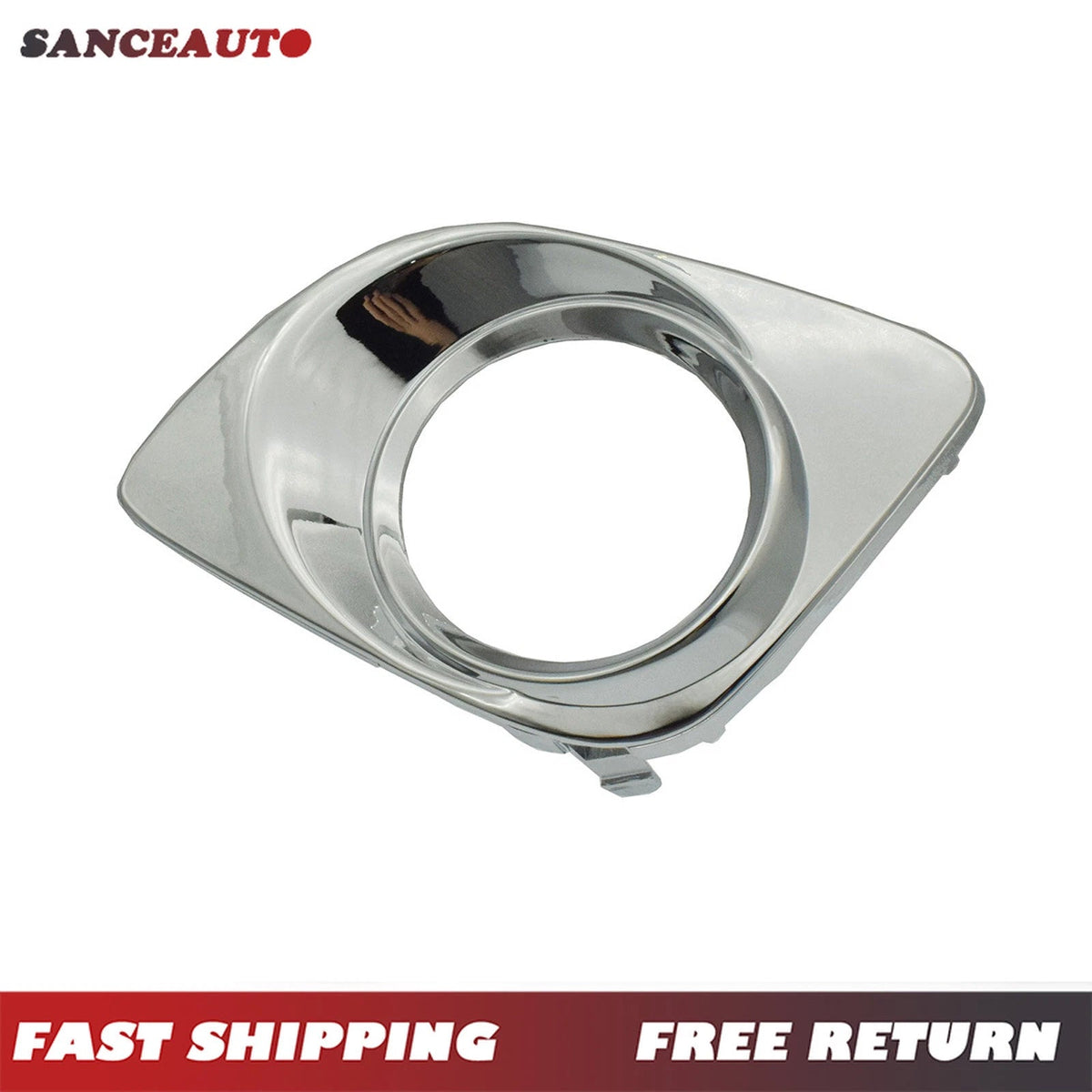 Front Bumper Fog Light Hole Cover Insert Right Chrome for Toyota Venza 09-12 6B93BC-57