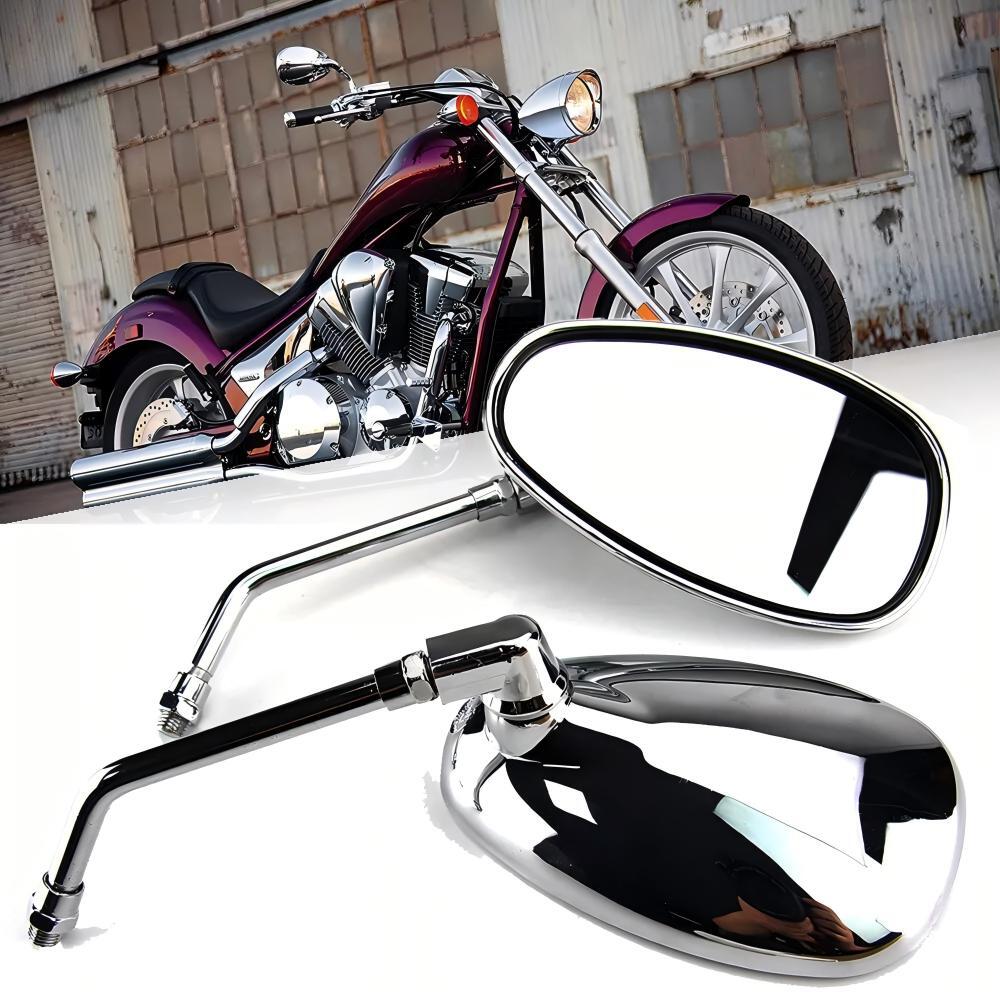 Chrome Motorcycle Mirrors For Honda VTX 1300 1800 Shadow ACE Spirit VT 750 1100