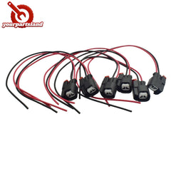 Fuel Injector Connector Harness 6Pcs For Wrangler JK TJ Dodge Jeep 5183448AA 6B93BC-57