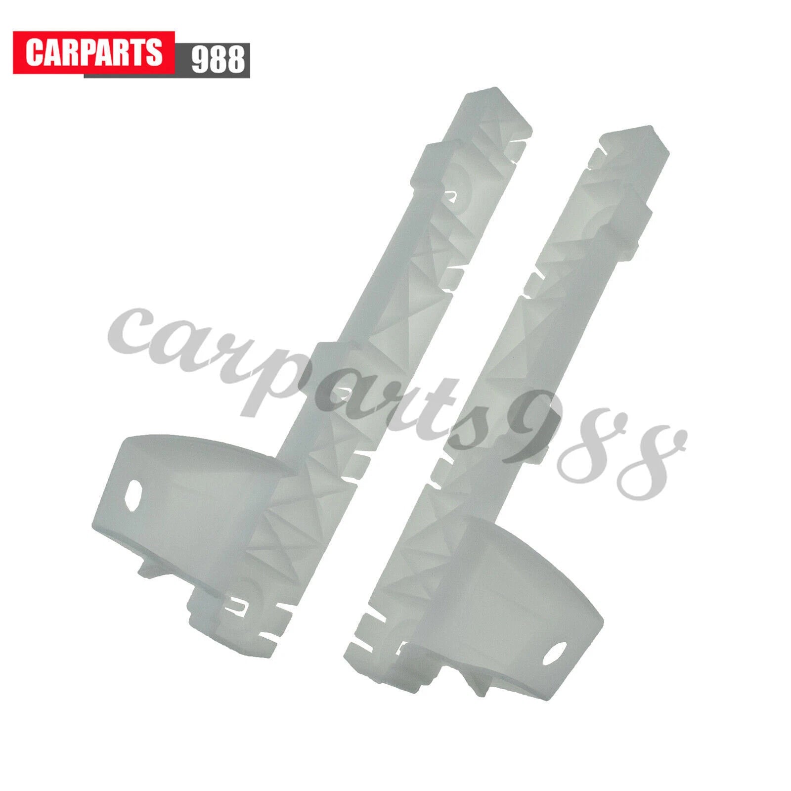 Pair LH RH Front Bumper Bracket for Mitsubishi Lancer 2008-17 6400F549 6400F550 6B93BC-57