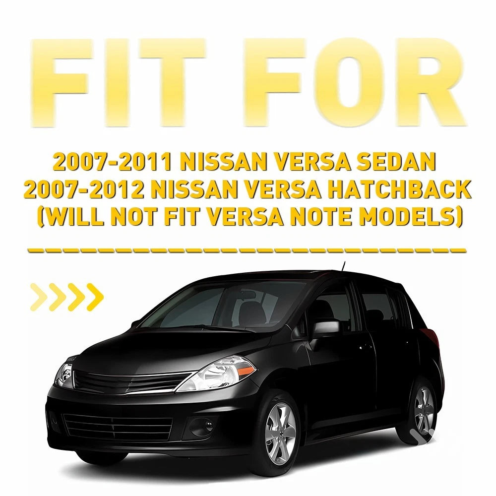 2PCS Cowl Grille Outer Cover Trim for for Nissan Versa 2007-2011 Left + Right US 6B93BC-57
