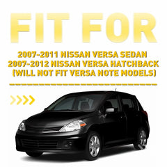 2PCS Cowl Grille Outer Cover Trim for for Nissan Versa 2007-2011 Left + Right US 6B93BC-57