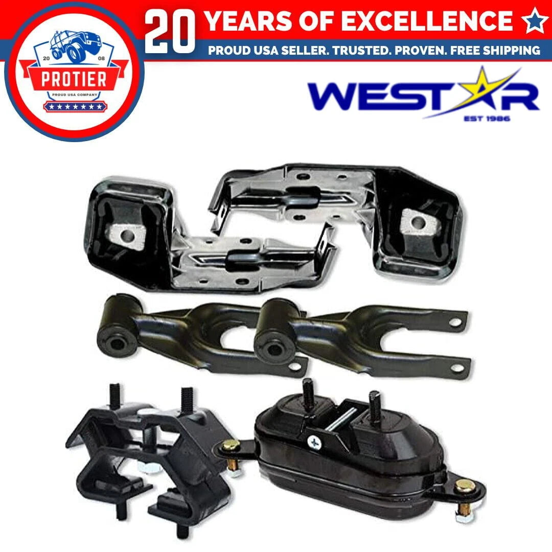 Fits 1997-2005 Buick Century 3.1L Engine Motor & Trans Mount Set 6pcs 6B93BC-57