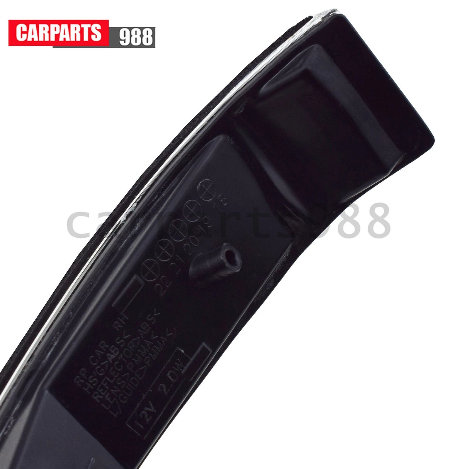Right Side LED Mirror Turn Signal Light for Kia Rondo Carens 2014-17 87614A4000 6B93BC-57