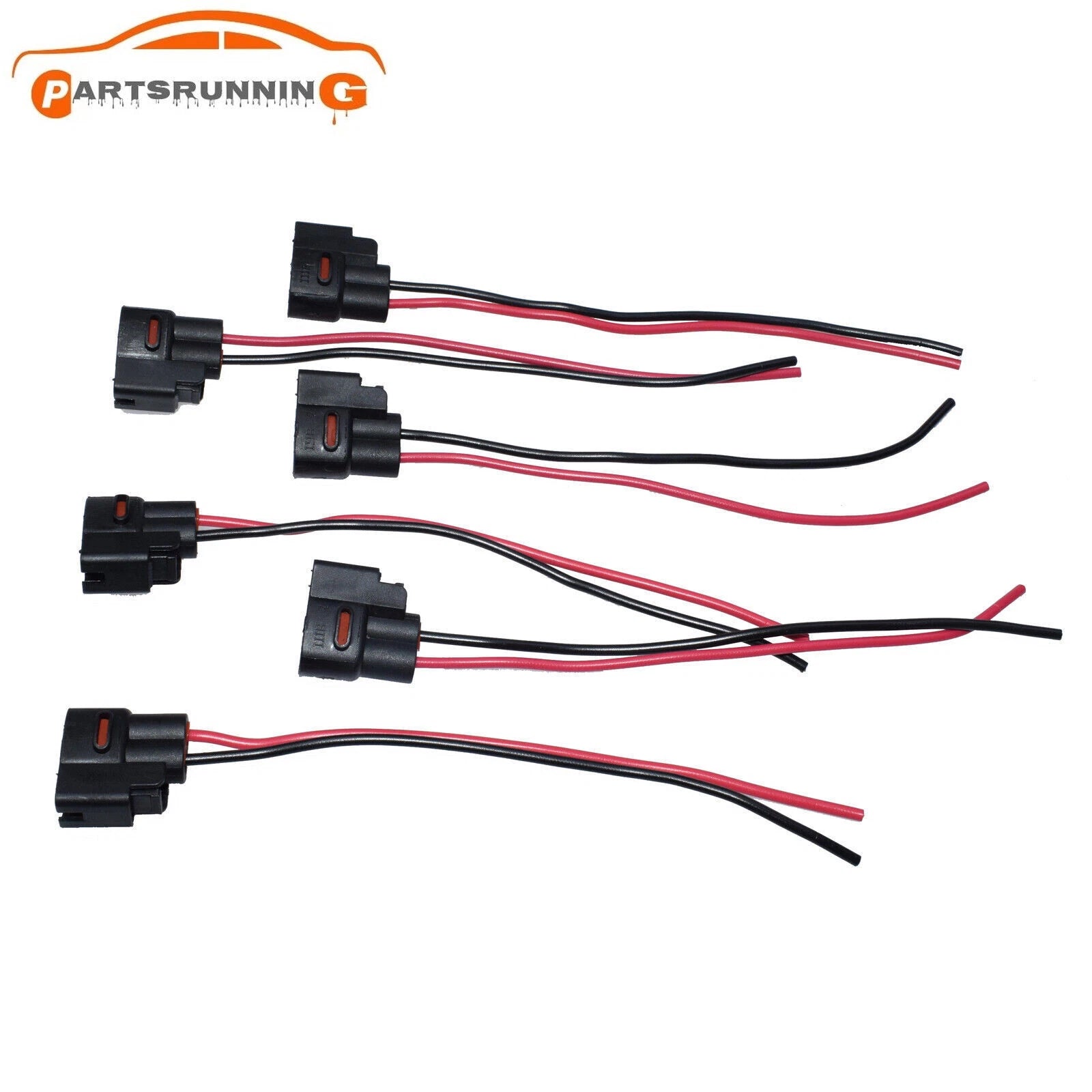 6PCS Ignition Coil Connector Harness Wire Pigtail For Chrysler Dodge Plymouth V6 6B93BC-57
