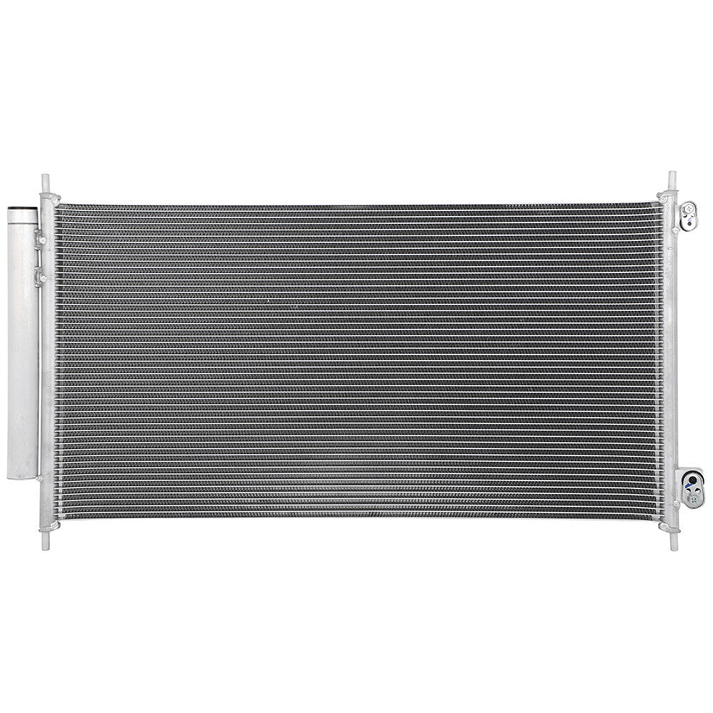 Electric AC Condenser Cooling Fan Kit For 2008 2009 2010 2011 2012 Honda Accord 6B93BC-57