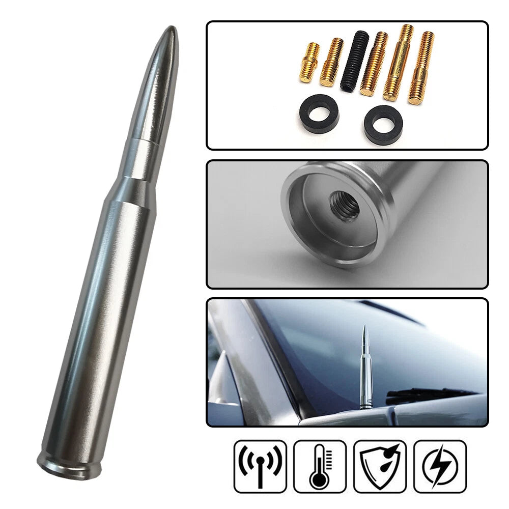 BULLET ANTENNA 50 CAL CALIBER for CHEVY GMC TRUCK SUV SILVERADO SIERRA DENALI EA 6B93BC-57