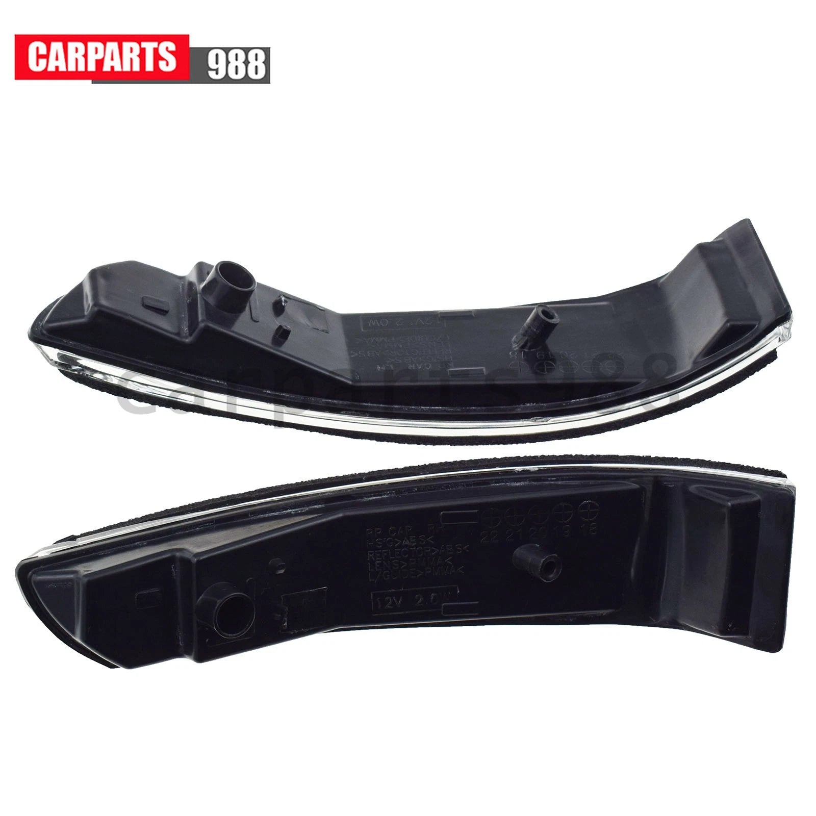 2Pcs Left Right Side LED Mirror Turn Signal Light for Kia Rondo Carens 2014-2017 6B93BC-57