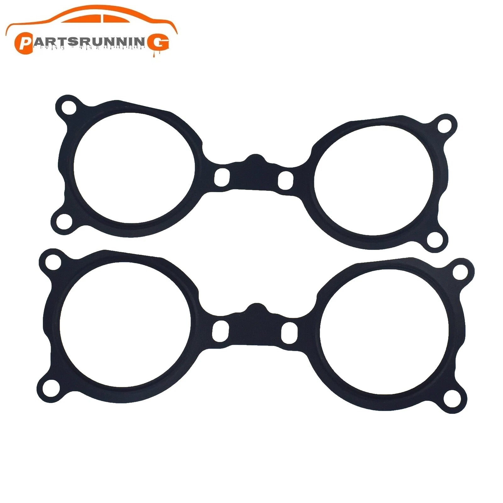 2X Upper TGV To Intake Manifold Gaskets for Subaru WRX STi ForesterXT 14075AA161 6B93BC-57