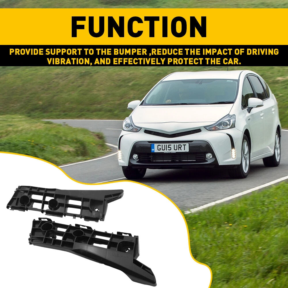 Front Bumper Cover Retainer Bracket Set RH & LH for 2010-2015 Toyota Prius 6B93BC-57