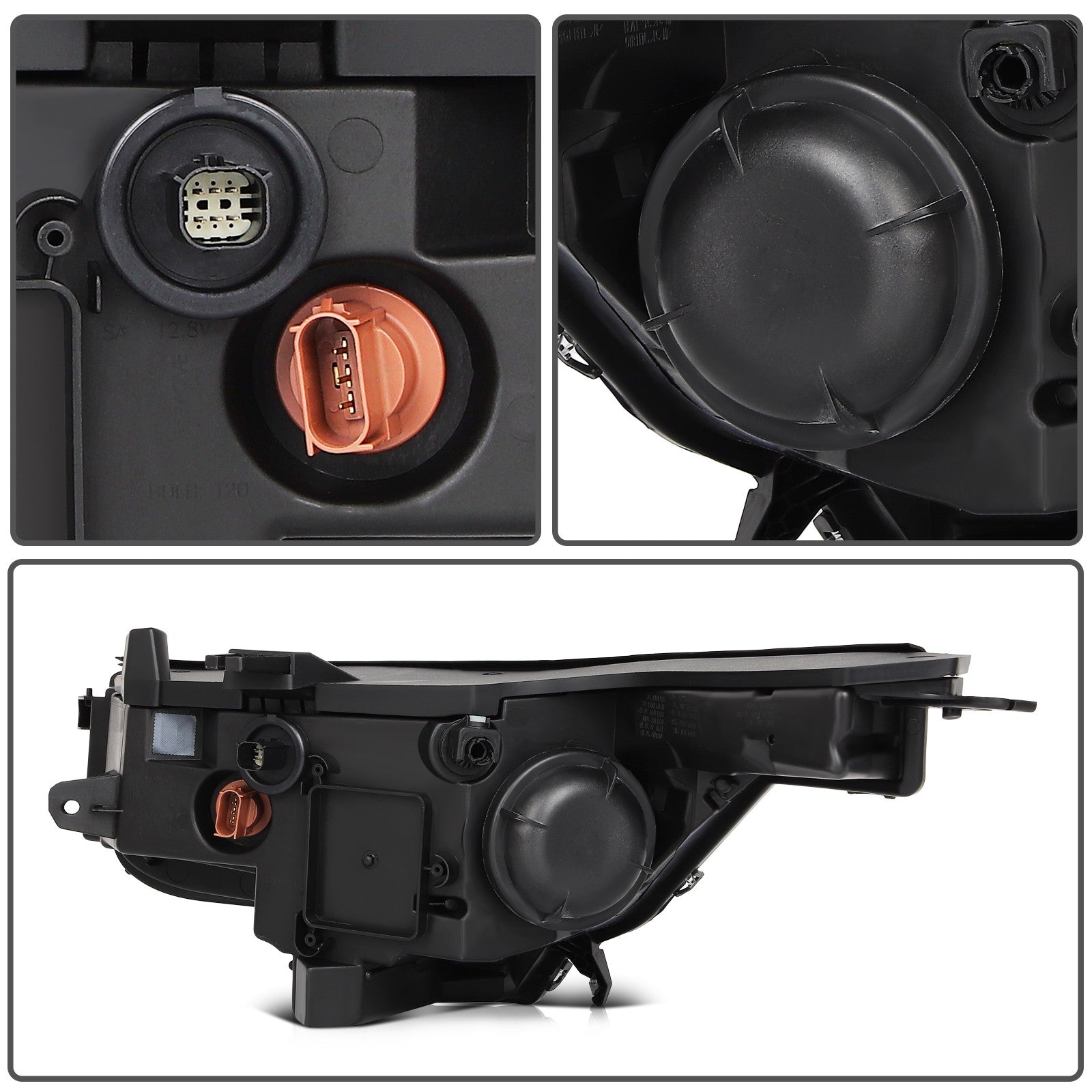 Passenger Side Headlight Assembly w/LED DRL For 2017-2019 GMC Acadia 6B93BC-57