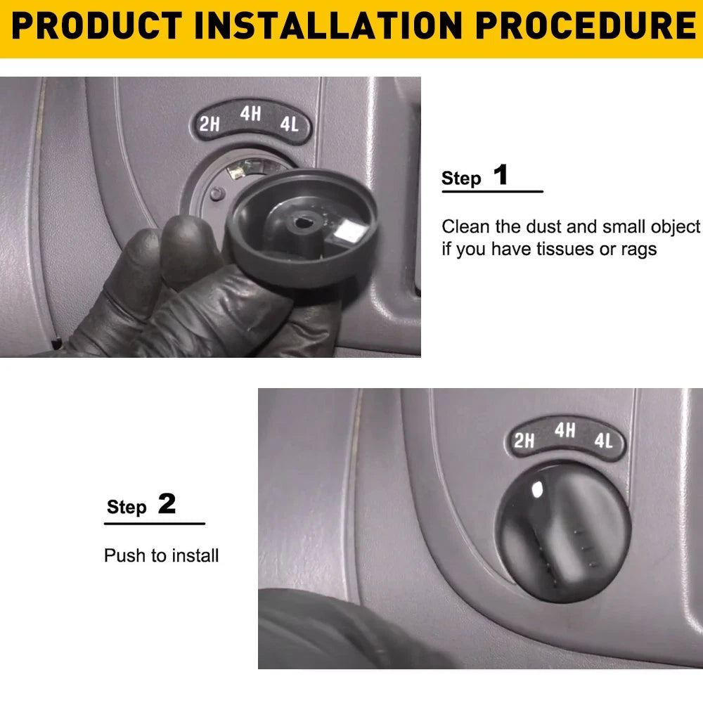 For 1999-2004 Ford Expedition F-150 Navigator 4x4 Selector 4WD Switch KNOB 6B93BC-57