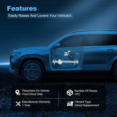 For 2010-2014 Subaru Outback Front Left Power Window Regulator With Motor 6B93BC-57