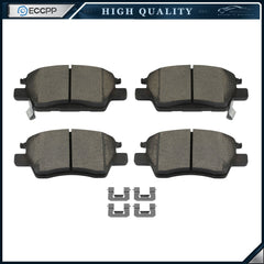 FRONT Ceramic Brake Pads w/Hardware for 2016 - 2021 Chevrolet Cruze Volt Bolt EV 6B93BC-57