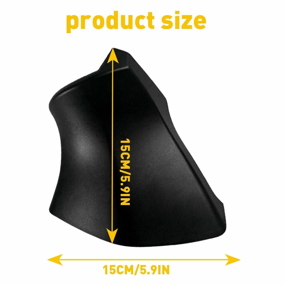 Black Side Right Mirror Triangle Base Cover For Toyota Highlander 2020 2021 2022 6B93BC-57
