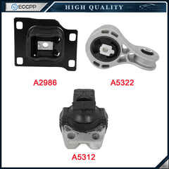 For 2008-2011 Ford Focus 2.0L L4 Engine Motor&Transmission Mount 2986 3103