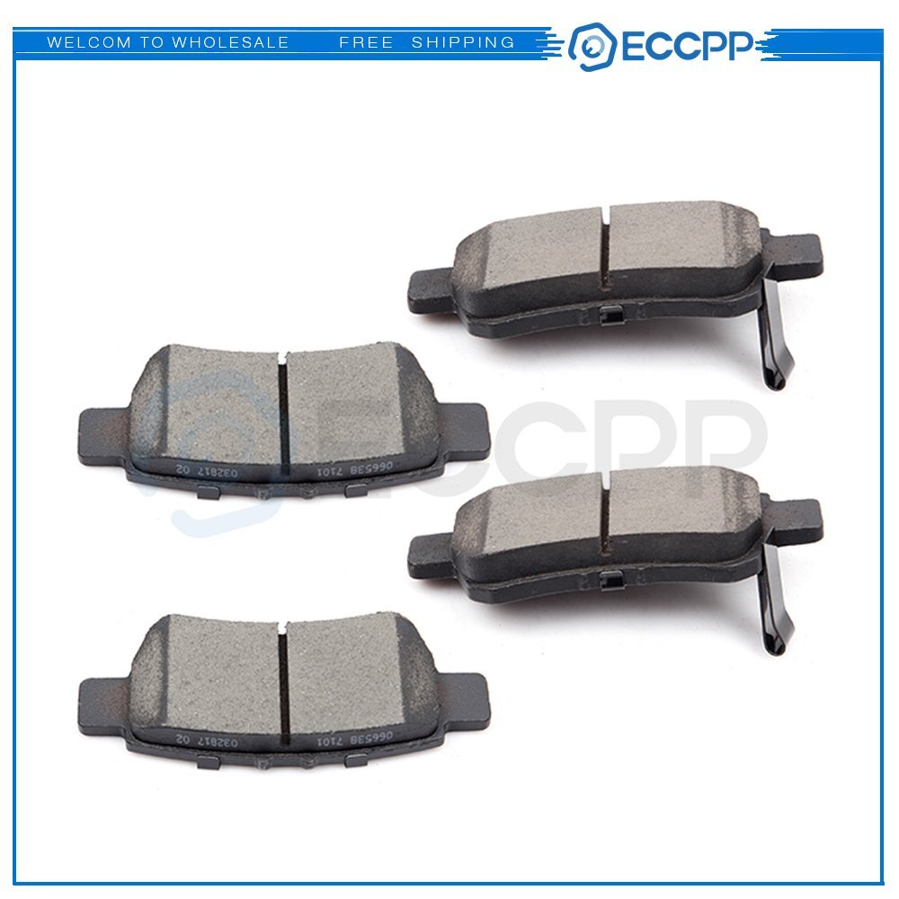 Rear Ceramic Brake Pads For Honda Odyssey 4pcs 2005 2006 2007 2008 2009-2010 6B93BC-57