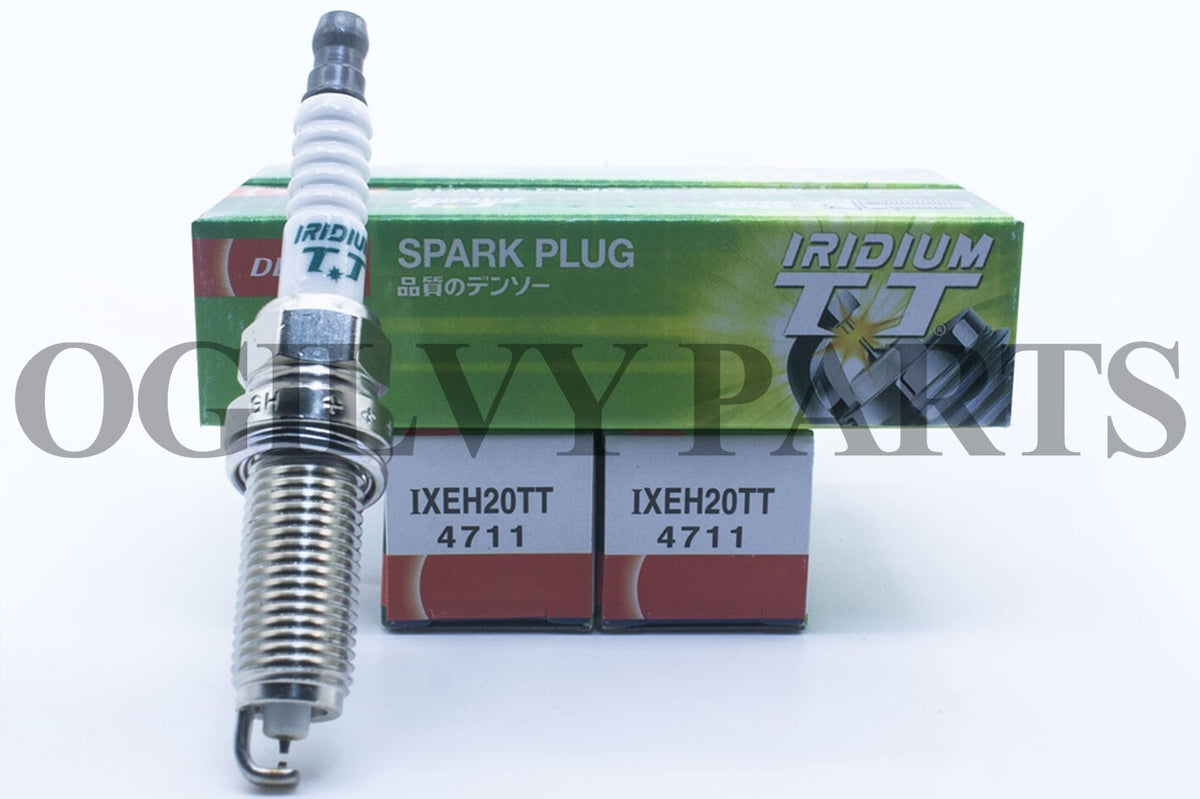 4711 (4) Iridium TT Spark Plugs For DENSO PE5S-18-110 PE5R-18-110