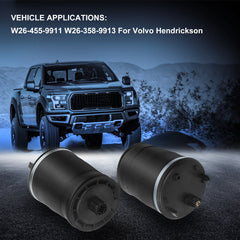 Pair Air Suspension Air Bags W26-455-9911 W26-358-9913 For Volvo Hendrickson 6B93BC-57