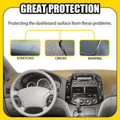 Dash Cover for Toyota Sienna 2004 2005 2006 2007-2010 Dashboard Cover Mat Beige 6B93BC-57