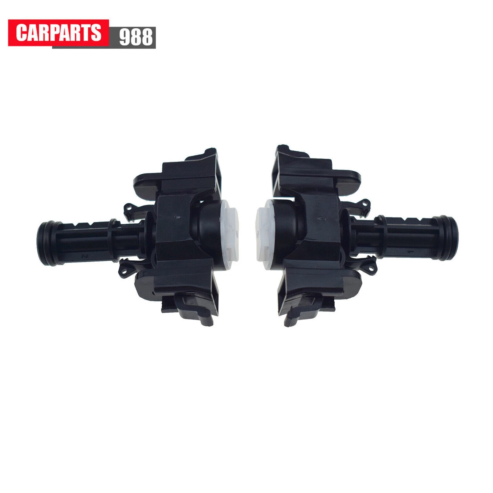 Pair Left Right Headlamp Cleaning Washer Nozzle For Hyundai Tucson 2015-2018 6B93BC-57