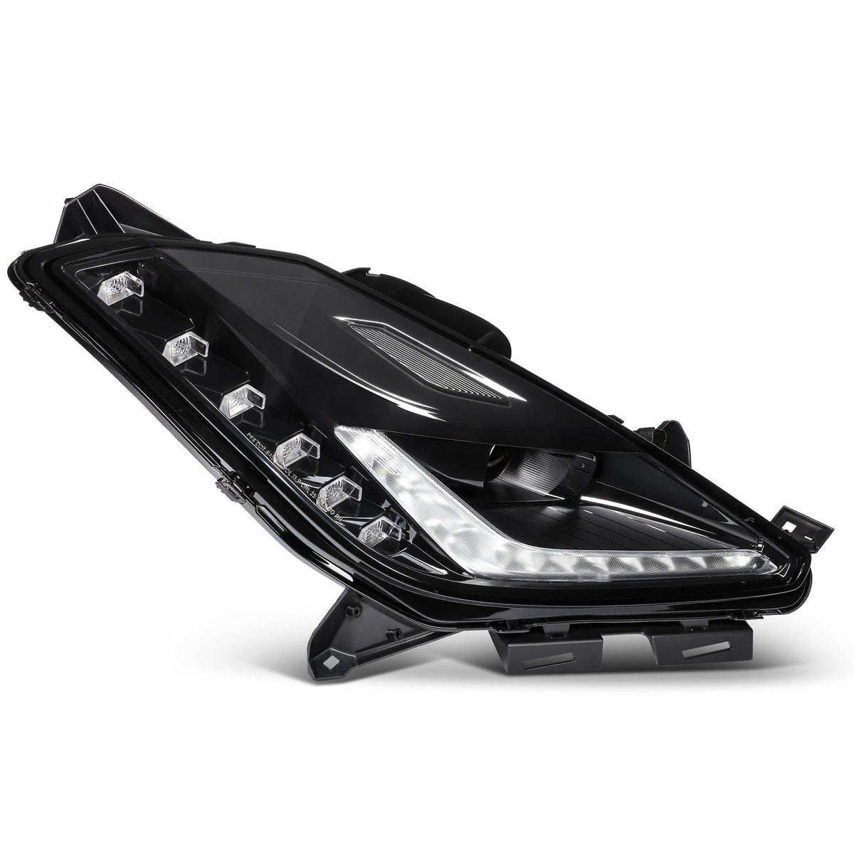 ECCPP LED Headlight For Chevrolet Corvette 6.2L 2014-2019 PassengerSide Black 6B93BC-57