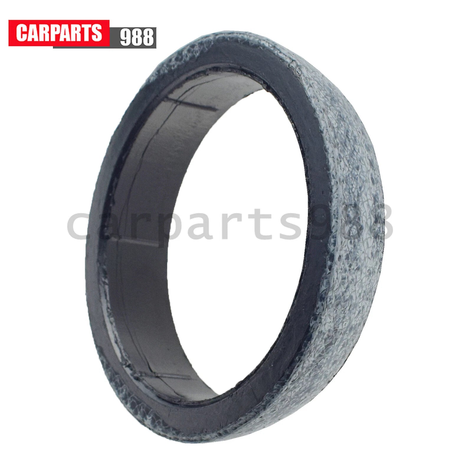 Set of 2 2.5'' Donut Style Graphite Gasket For Muffler Exhaust Pipe To Manifold 6B93BC-57